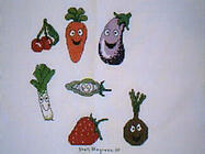Any child cross stitch category: Food & Drink