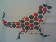 Any child cross stitch category: Dinosaurs