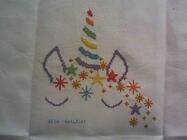 Any child cross stitch category: Unicorns