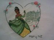 Any child cross stitch category: Princesses