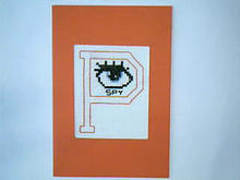 Card for (QUILTED) I Spy...P E01