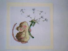 Card for (QUILTED) Mice E01
