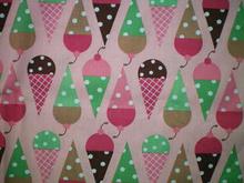 Fabric for (QUILTED) Ice Cream E01