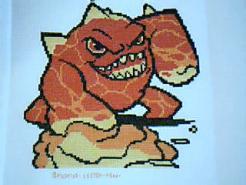 Cross stitch square for Maxwell P's quilt