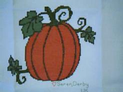 Cross stitch square for (QUILTED) I Spy...P E01's quilt