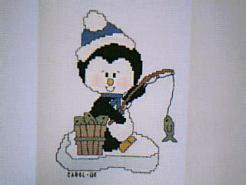 Cross stitch square for (QUILTED) I Spy...P E01's quilt