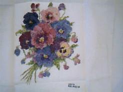 Cross stitch square for (QUILTED) I Spy...P E01's quilt