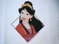 Cross stitch square for Addison-Hope 's quilt