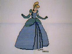 Cross stitch square for Addison-Hope 's quilt