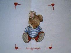 Cross stitch square for (QUILTED) Mice E01's quilt