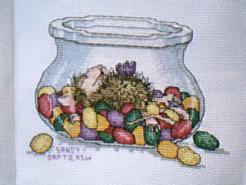 Cross stitch square for (QUILTED) Mice E01's quilt