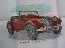 Cross stitch square for any child