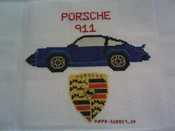 Cross stitch square for any child