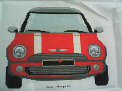 Cross stitch square for any child