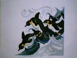 Cross stitch square for (QUILTED) Realistic Wildlife E01's quilt