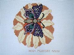 Cross stitch square for Rachael's quilt