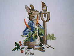 Cross stitch square for Daekotah-Jay's quilt