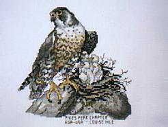 Cross stitch square for (QUILTED) Realistic Wildlife E01's quilt