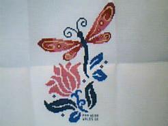 Cross stitch square for Imogen R's quilt