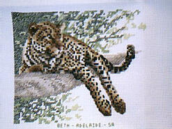 Cross stitch square for (QUILTED) Realistic Wildlife E01's quilt