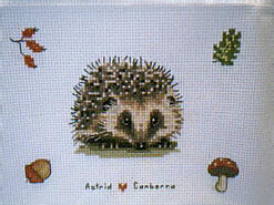 Cross stitch square for (QUILTED) Realistic Wildlife E01's quilt