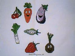 Cross stitch square for any child