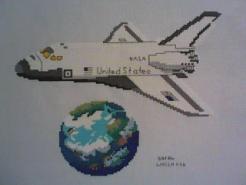 Cross stitch square for any child