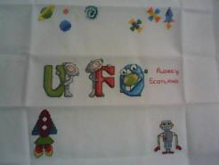 Cross stitch square for any child