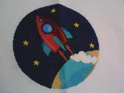 Cross stitch square for any child