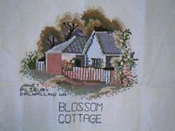 Cross stitch square for any child