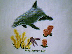 Cross stitch square for (QUILTED) Realistic Wildlife E01's quilt