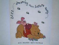 Cross stitch square for any child