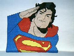Cross stitch square for Ryder's quilt
