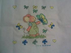 Cross stitch square for any child