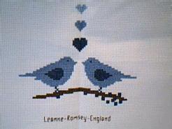 Cross stitch square for any child