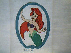 Cross stitch square for Faith E's quilt