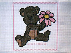 Cross stitch square for Kaitlan C's quilt