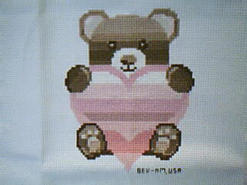 Cross stitch square for Kaitlan C's quilt