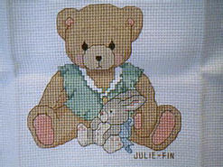 Cross stitch square for Kaitlan C's quilt