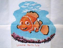 Cross stitch square for Peter H's quilt
