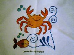 Cross stitch square for Peter H's quilt