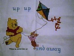 Cross stitch square for any child