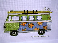 Cross stitch square for Nathan C's quilt