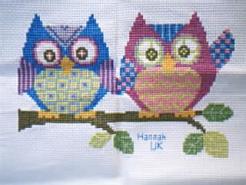 Cross stitch square for any child
