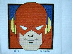 Cross stitch square for Reilly's quilt