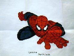 Cross stitch square for Reilly's quilt
