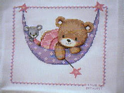 Cross stitch square for Kaitlan C's quilt