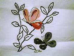Cross stitch square for Rachael's quilt
