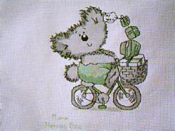 Cross stitch square for any child