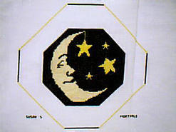 Cross stitch square for William's quilt